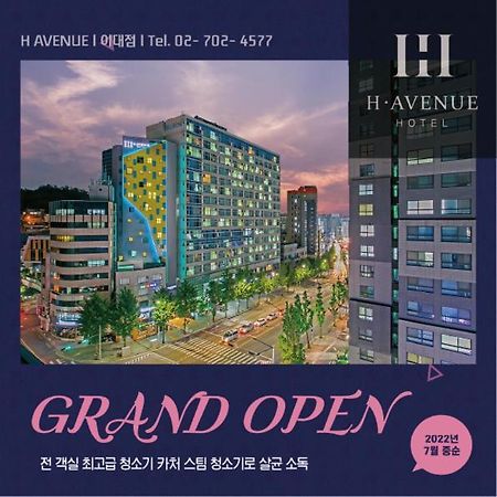 H Avenue Hotel Idae Shinchon Seul Exterior foto